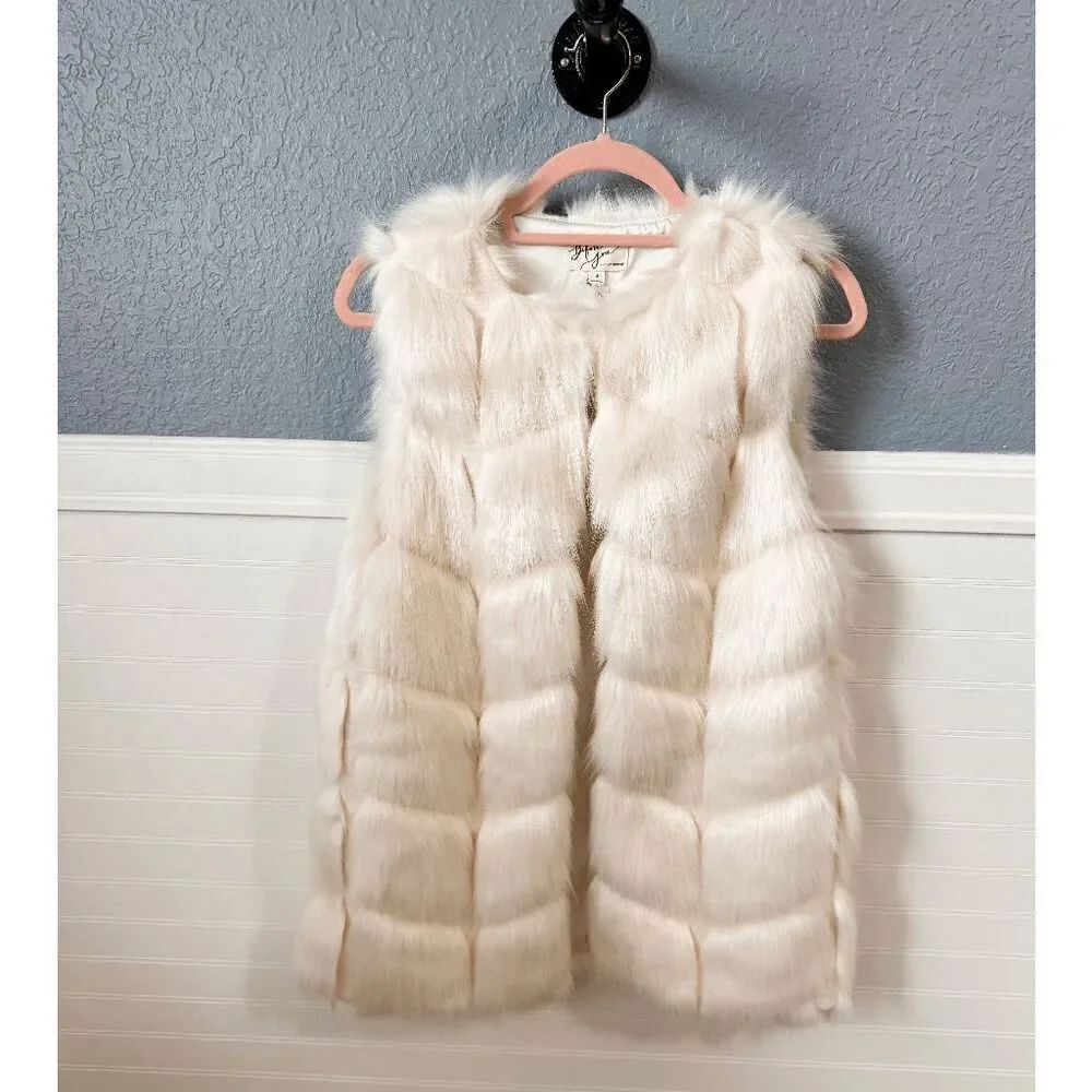 Before You Collection Jax Faux Fur Vestt